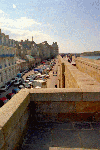 Saint Malo: fortul la apus